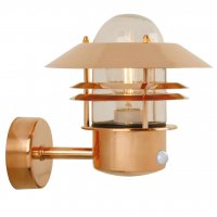 NORDLUX Blokhus Up Wall Sensor Copper 