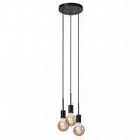 NORDLUX Paco 3-Pendant Black