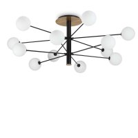 IDEAL LUX Cosmopolitan PL12 Nero Ottone 