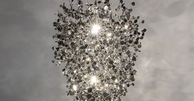 Terzani Argent small chandelier