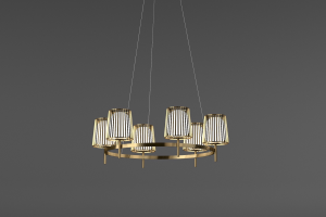 QUASAR Julia Single chandelier