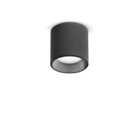 IDEAL LUX Dot pl 4000K stropné bodové led svietidlo čierne 
