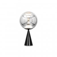 TOM DIXON GLOBE FAT TABLE SILVER LED GLS01CH-TUN01M1